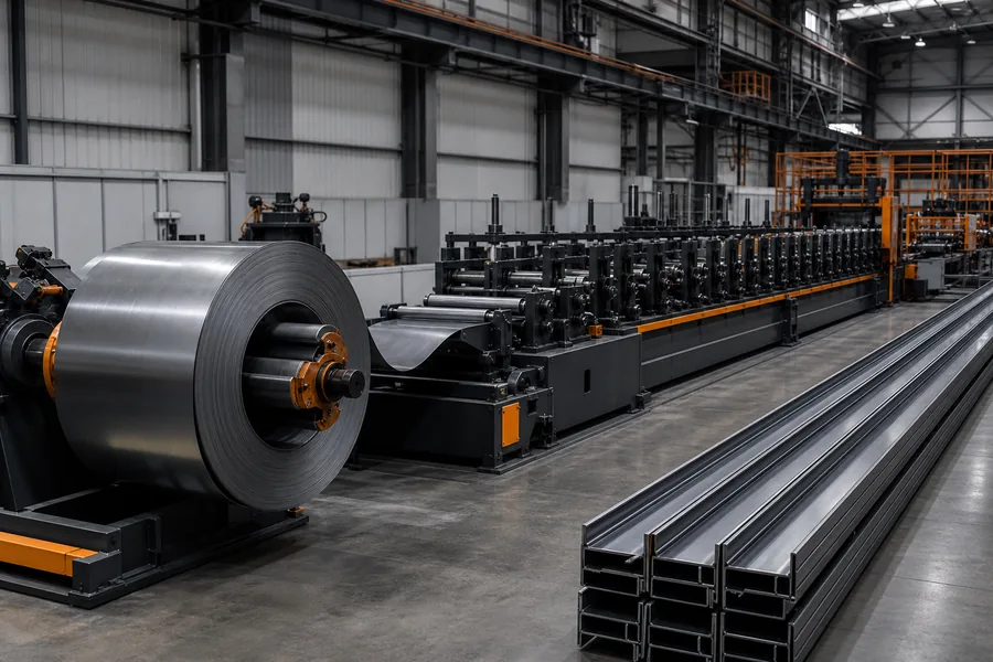 Production Line For Making Steel